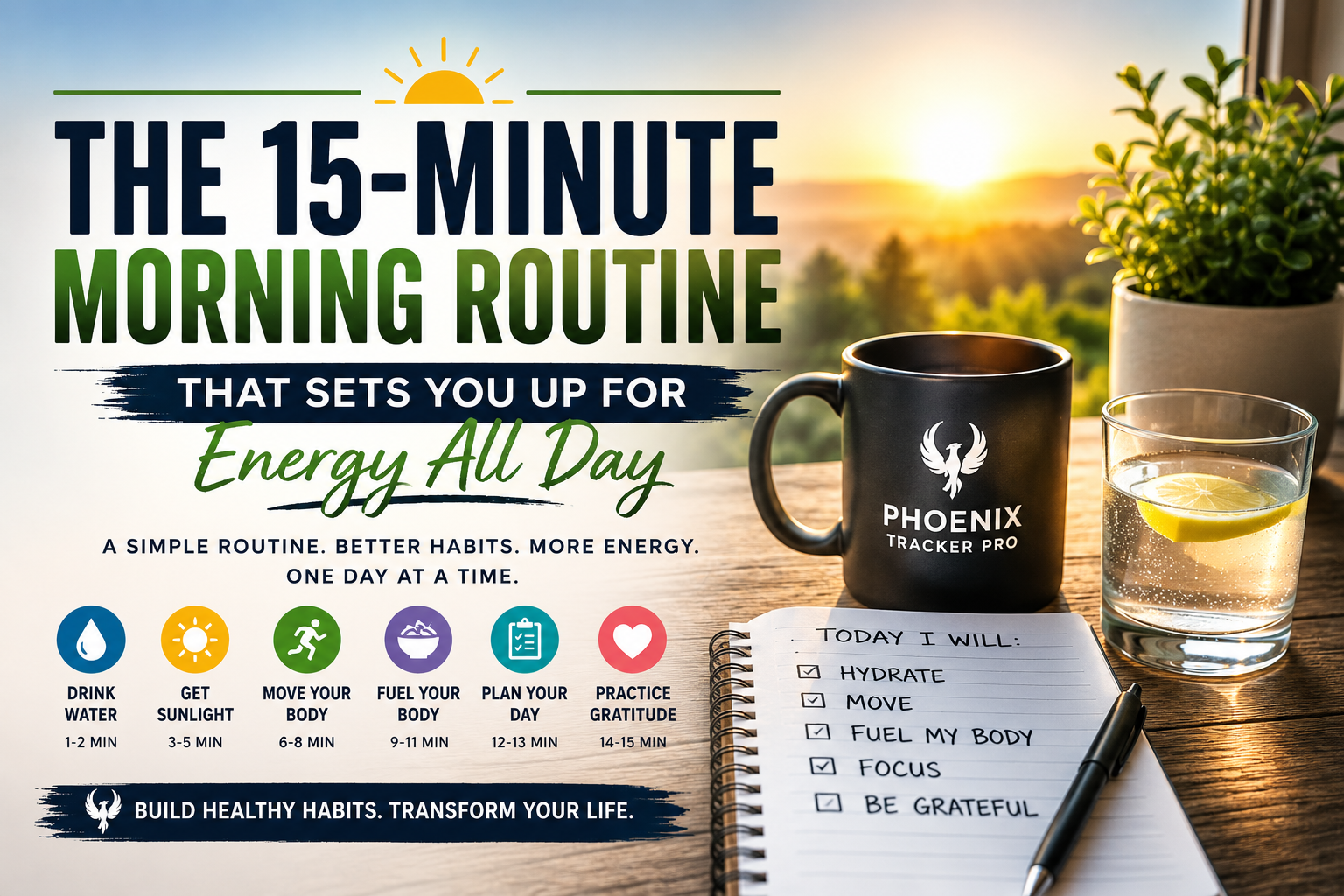 The 15-Minute Morning Routine That Sets Up Energy for the Whole Day