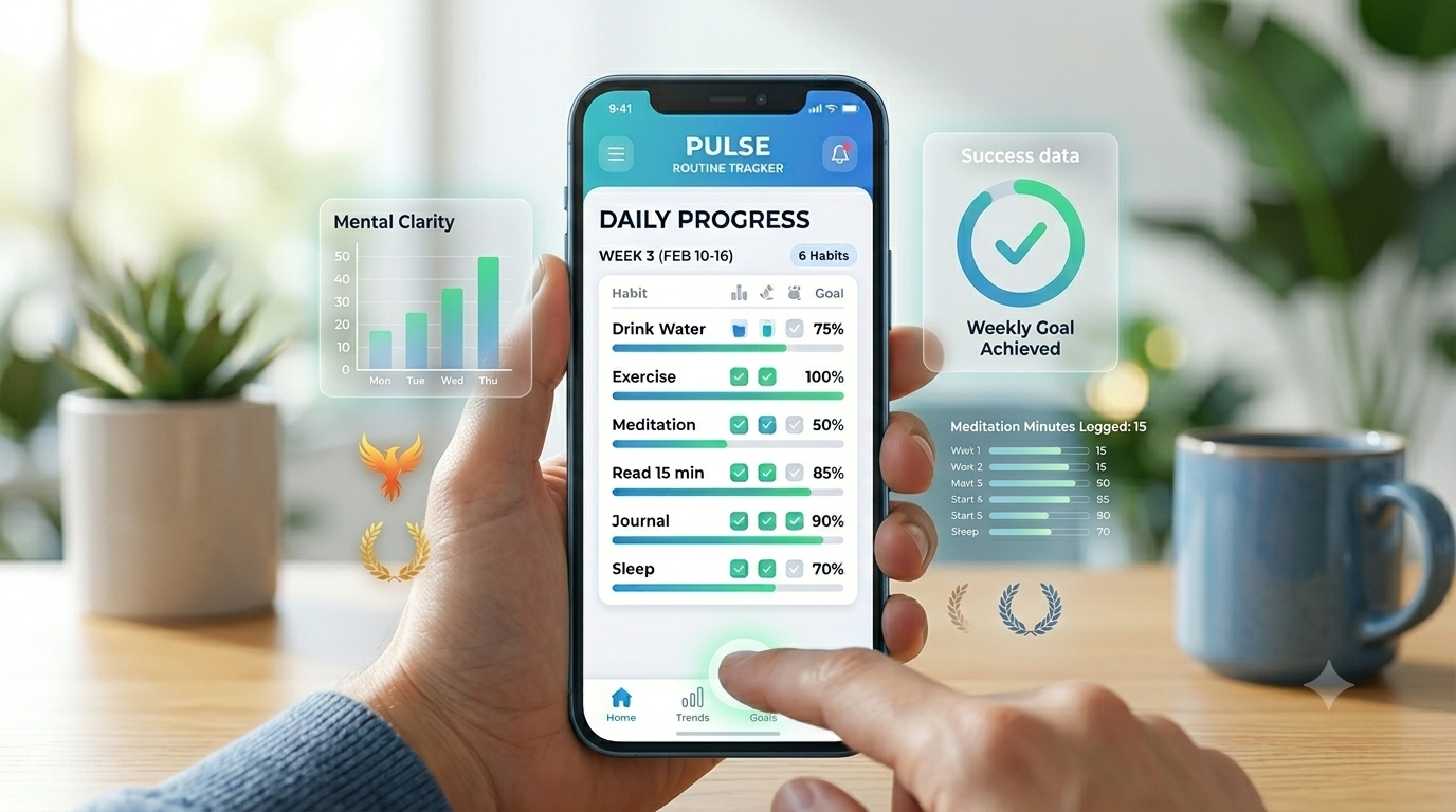 The Wellness Habit Tracker Guide: Why Most Apps Fail (and What Actually Works)