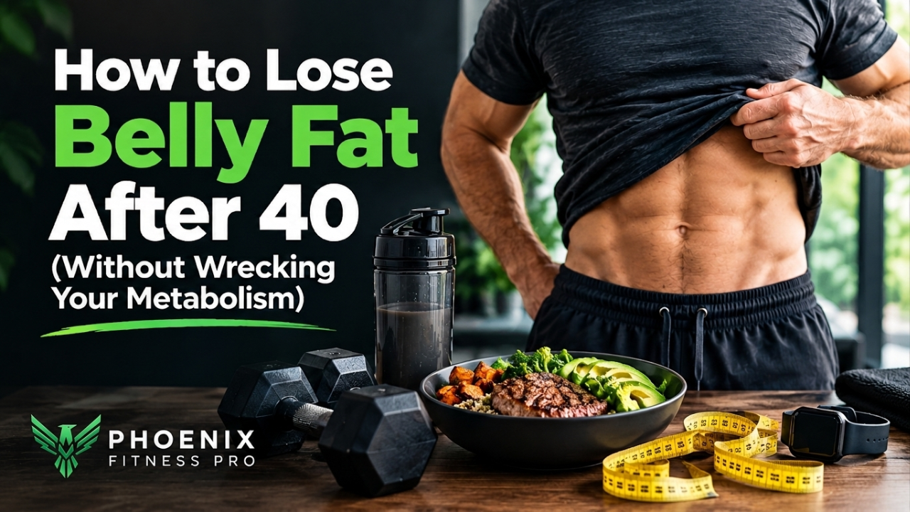How to Lose Belly Fat After 40 (Without Wrecking Your Metabolism)