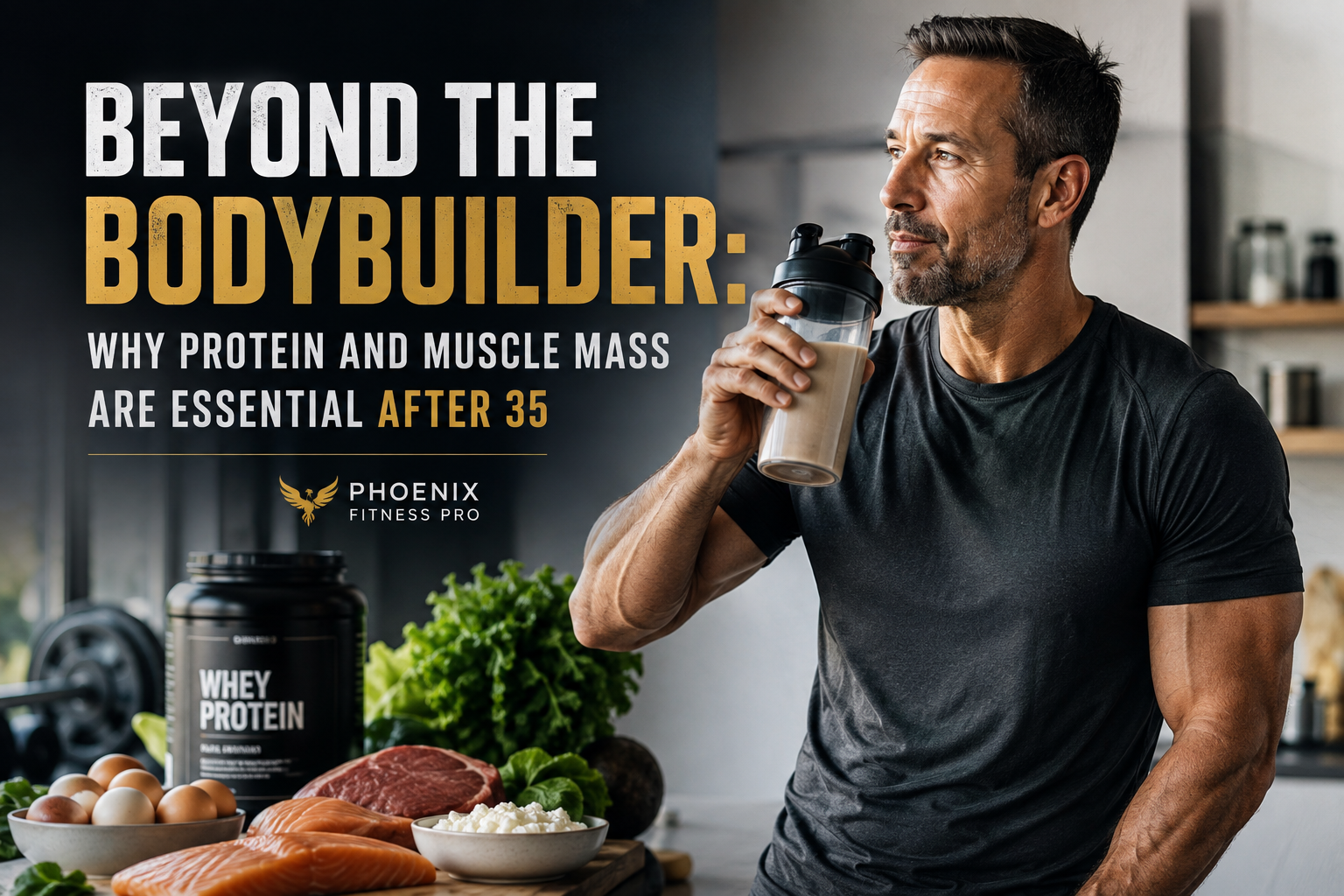Beyond the Bodybuilder: Why Protein and Muscle Mass Are Essential After 35
